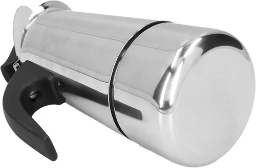Vista 9 de Hervidor de café máquina de estufa olla Moka cafetera italiana cafetera clásica para cafetería acero inoxidable 430 adecuada para cocinas