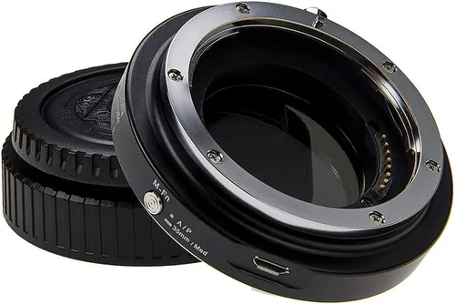 Vista 8 de Fotodiox Vizelex Cine ND Throttle Fusion - Adaptador de lente compatible con lentes Canon EOS EF/EF-S a cámaras Fujifilm G-Mount GFX
