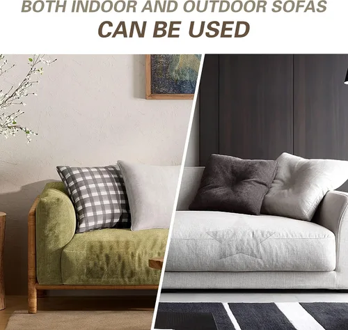 Vista 7 de KING MOUNTAIN Parches de reparación de lino fino, tela autoadhesiva, 8 x 11 pulgadas, 2 unidades, multicolor, para sofá (negro carbón)