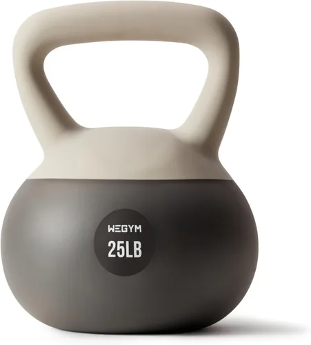 Vista 19 de WeGym Mancuernas suaves con base resistente a impactos acolchada y mango antideslizante de agarre ancho para entrenamientos en casa, levantamiento