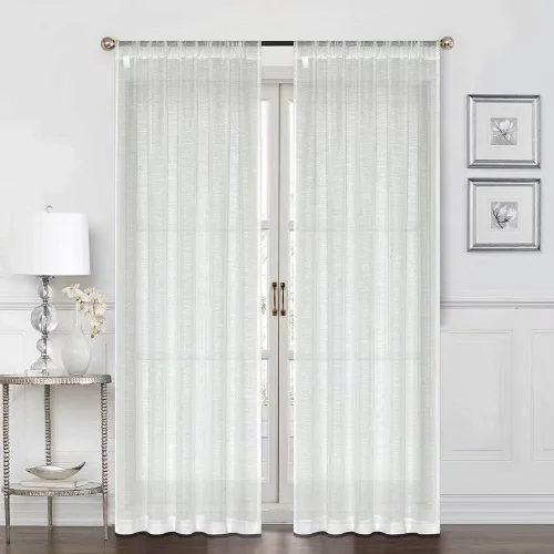 Vista 17 de Everyday Celebration Cortinas de ventana 100% opacas para puerta corrediza de ventana, cortinas opacas con forro térmico, cortinas con ojales