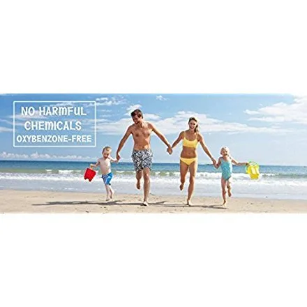 Vista 3 de Protector solar de óxido de zinc de Coconut Joe's Loción de protección solar natural y orgánica, protector solar mineral, SPF 50, protector solar