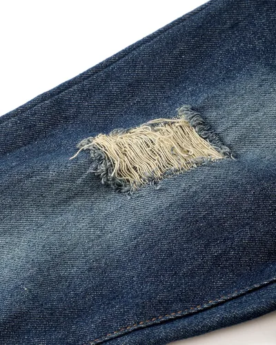 Vista 7 de XUANHAO Conjunto de ropa de bebé para niños pequeños de 12, 18, 24 meses, 2T, 3T, 4T, jeans, pantalones de mezclilla para otoño e invierno