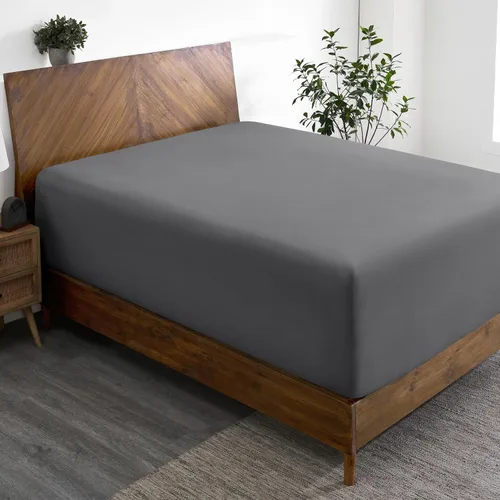 Vista 9 de Bare Home Sábana bajera ajustable individual – Sábana bajera de bolsillo extra profundo – Microfibra 1800 premium – Ultra suave sin arrugas – Sábana