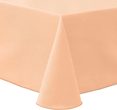 Vista 4 de Ultimate Textile Mantel ovalado de sarga de polialgodón 60 x 120 pulgadas, color verde cazador