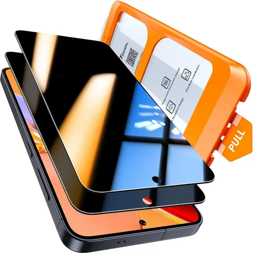 Vista 18 de TOCOL Protector de pantalla para Google Pixel 10 Pro XL 6.7 9H dureza grado militar inastillable HD vidrio templado para cobertura completa, fácil