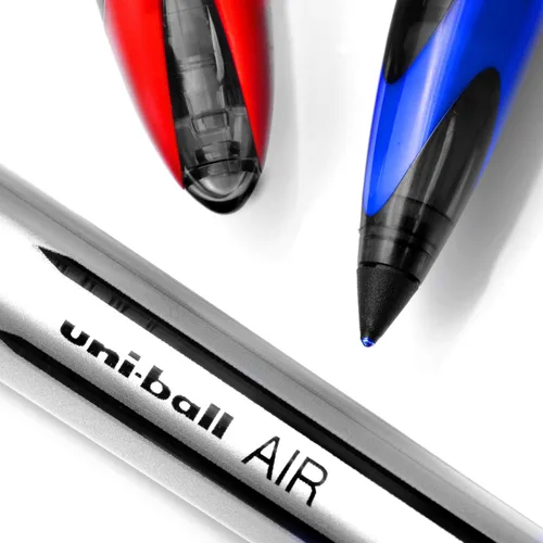 Vista 4 de Uni-Ball AIR UBA-188-L - Bola mediana de 0.028 in, color negro, 3