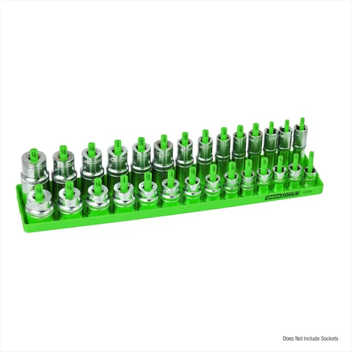 Vista 2 de OEMTOOLS 22206 Bandeja de enchufe SAE de 1/2 pulgada, bandeja de soportes de enchufes, organizador de enchufes SAE, organizador de enchufes de 1/2