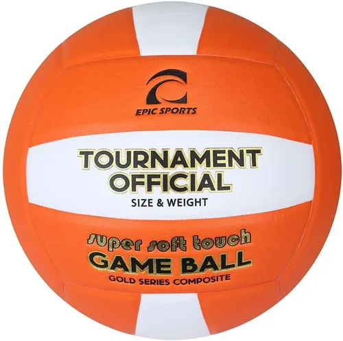 Vista 7 de Epic Gold Series Torneo Oficial Juego de Voleibol (24 colores disponibles)