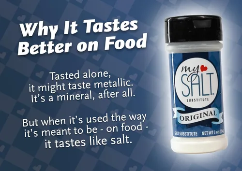 Vista 3 de MySALT – Sabe a sal, no es un sustituto cualquiera – Sustituto de sal sin sodio con nutrientes de etiqueta limpia para cocinar y uso en mesa – 3 oz