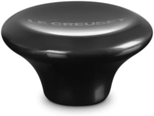 Vista 4 de Le Creuset Perilla Mediana Signature, Níquel Negro