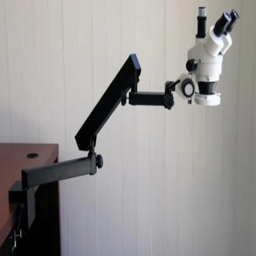 Vista 2 de AmScope SM-6TZ-54S-10M Microscopio Digital Profesional Trinocular Estéreo, Lentes WH10x, Aumento 3.5X-90X, Objetivo de Zoom 0.7X-4.5X, Luz LED de 54