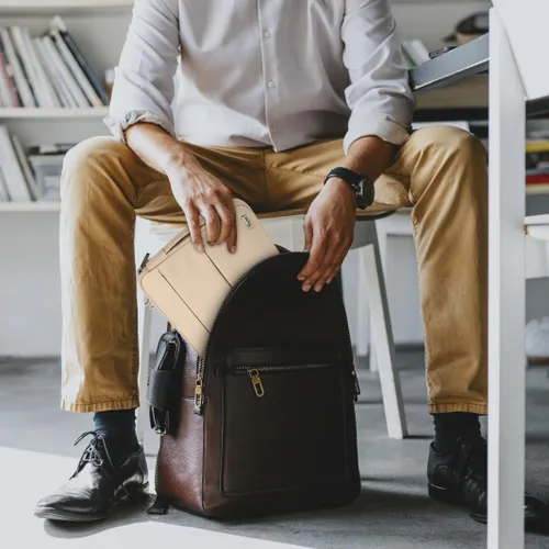 Vista 5 de Voova Funda de transporte para laptop de 13 pulgadas de 13.6 pulgadas, compatible con MacBook Air 13 M1/M2/M3/M4, MacBook Pro 13/14, iPad Pro 13