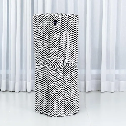 Vista 669 de Leewadee colchón tailandés enrollable para cama de invitados, tapete de yoga, para masaje tailandés, ecológico, orgánico y natural.