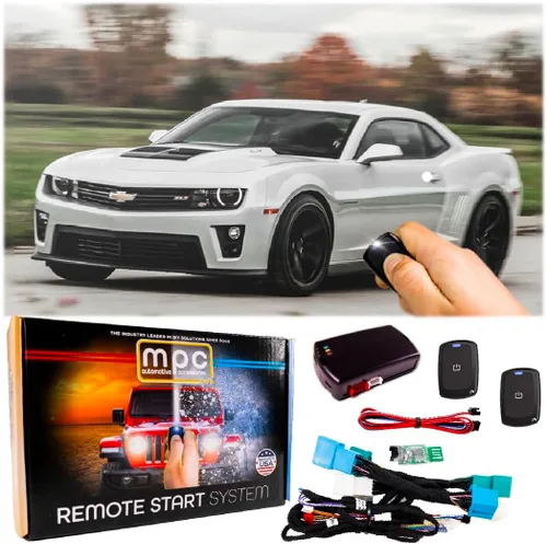 Vista 8 de MPC Arranque remoto activado a distancia de fábrica compatible con Chevrolet Camaro 2010-2015 - Arnés en T para enchufar - Actualizador FlashLink