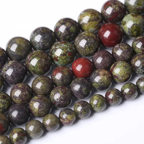 Vista 45 de 38 piezas de cuentas de piedra natural de malaquita azul de 10 mm, cuentas sueltas redondas de gemas para hacer joyas, pulsera, collar de 38 cm