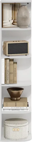 Vista 266 de Furinno - Estantería de cubos de 5 niveles serie Luder para libros y almacenamiento, color negro
