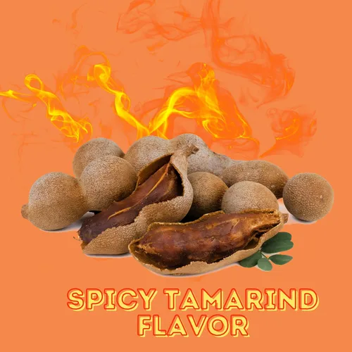 Vista 4 de Needzo Pulparindo - Caramelos mexicanos, dulces masticables con sabor a tamarindo picante, 12 piezas envueltas individualmente, 5.92 onzas