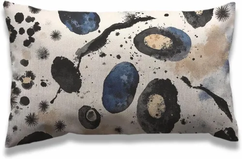 Vista 7 de AOYEGO - Funda de almohada decorativa para sofá y cama con diseño de perezoso navideño, suéter rojo, rama de árbol, fundas de almohada rectangulares