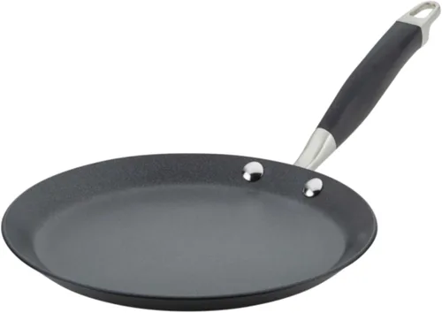 Vista 10 de Anolon Advanced - Sartén antiadherente anodizada dura para el hogar, 9.5 pulgadas, bronce