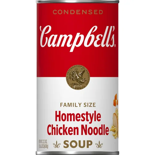 Vista 10 de Campbell's Sopa condensada de fideos de pollo con un 25% menos de sodio, lata de 10.75 onzas (paquete de 4)