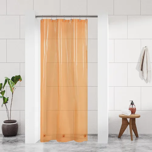 Vista 27 de Barossa Design - Forro de cortina de ducha blanco, PEVA de gama alta, libre de bisfenol A y de cloruro de polivinilo, sin olor químico, cortina