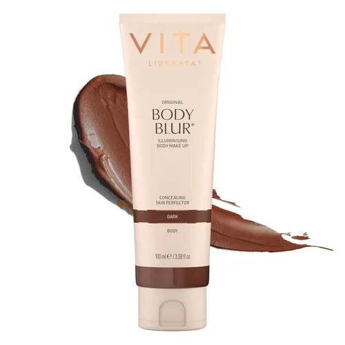 Vista 9 de Vita Liberata Desenfoque corporal, maquillaje de piernas y cuerpo. Base corporal perfeccionadora de la piel para bronce impecable, fácil aplicación