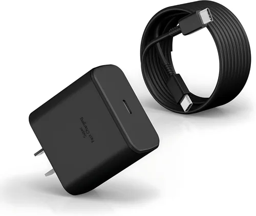 Vista 8 de Samsung - Cargador de teléfono súper rápido compatible con cargador rápido USB C de 45 W, cable de carga rápida de 10 pies tipo C para Samsung