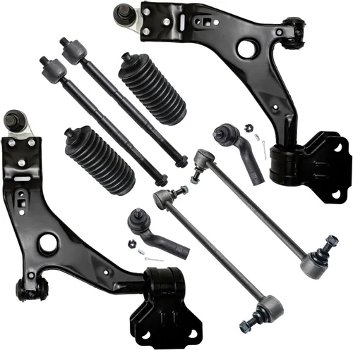 Vista 129 de Detroit Axle - Kit de suspensión delantera de 10 piezas para Hyundai Accent 2006-2011, 2 brazos de control inferiores, 4 barras de acoplamiento