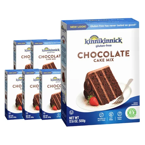 Vista 14 de Kinnikinnick - Mezcla de pastel blanco - Mezcla de pastel sin gluten, apta para alérgicos - Caja de 17.6 onzas