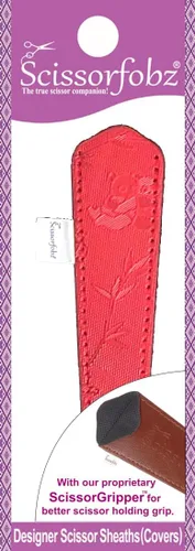 Vista 39 de SCISSORFOBZ Fundas protectoras para tijeras de diseño, para pequeñas tijeras de bordado, color verde mar, #SS-7