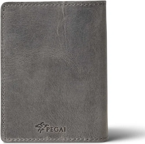 Vista 14 de PEGAI Personalized Leather Passport Holder Cover Wallet Travel Essentials 100% Soft Touch Rustic Travel Wallet Case, International Travel Must