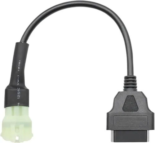 Vista 15 de OBD2 Connector for Motorcycle Motobike 4Pin for 6pin for Harley/Ducati Moto OBD Extension Cable(Black)