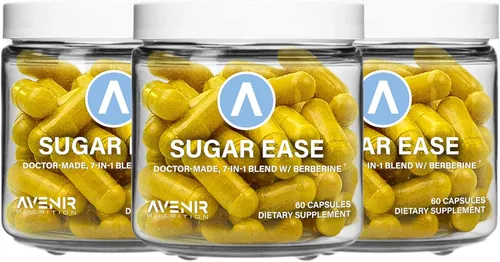 Vista 9 de Avenir Nutrition Sugar Ease - Suplemento de berberina premium, vinagre de sidra de manzana, canela, apoya la función cardiovascular
