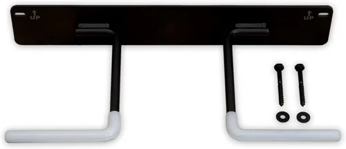 Vista 6 de StoreYourBoard BLAT - Estante de pared para neumáticos gruesos para bicicleta, capacidad para 2 bicicletas, ganchos de almacenamiento para el hogar