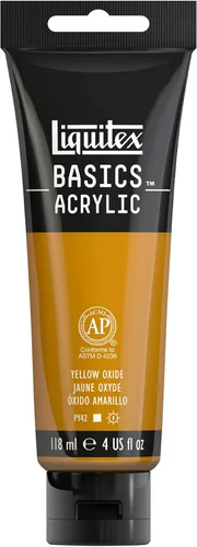 Vista 12 de Liquitex BASICS Pintura Acrílica, Tubo de 250ml (8.5 oz), Azul Ftalocianina