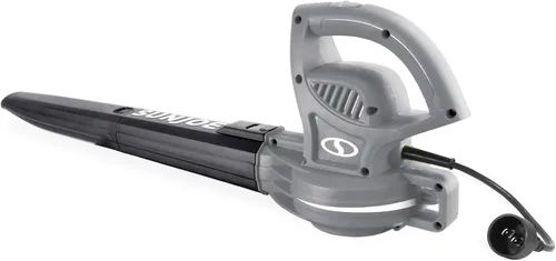 Sun Joe SBJ597E-GRY 155 MPH 6 Amp, soplador eléctrico multipropósito, gris de Snow Joe