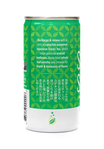 Vista 5 de Ito En Sencha Shot, té verde japonés, 6.4 onzas (paquete de 30), sin azúcar, cero calorías