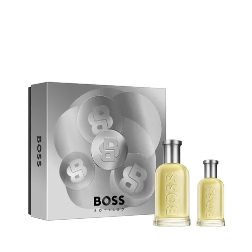 Vista 10 de Hugo Boss Bottled Eau de Toilette – Woody Men's Cologne – With Notes of Apple, Cinnamon & Wood – Long Lasting Fragrance