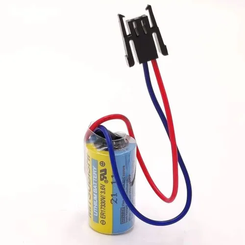 Vista 3 de Paquete de 10 baterías ER17330V/3.6V 1700mAh A6BAT para FANUC CNC System Power (paquete de 10)