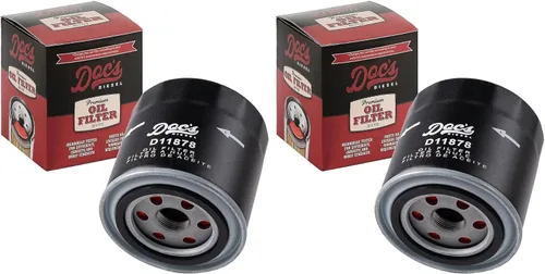 Vista 9 de Doc's Diesel Filtro de aceite D11878 Compatible con Chevrolet/GMC 6.6L Duramax 2500HD, 3500HD 2020+ Sustituye a PF26