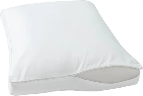Vista 8 de STONECREST - Protector de almohada con refuerzo, 1 pieza, fundas de almohada con refuerzo de alta calidad (300 hilos de satén de refuerzo, estándar)