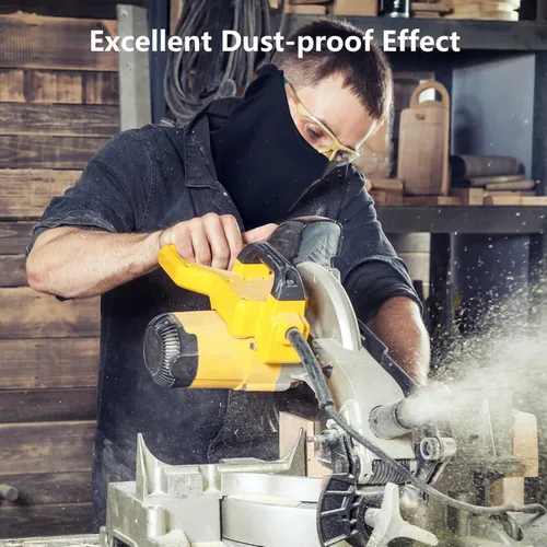 Vista 5 de Fuinloth Pasamontañas para la cara, polaina de cuello refrescante de verano, protector UV, bufanda de esquí para motocicleta para hombres y mujeres