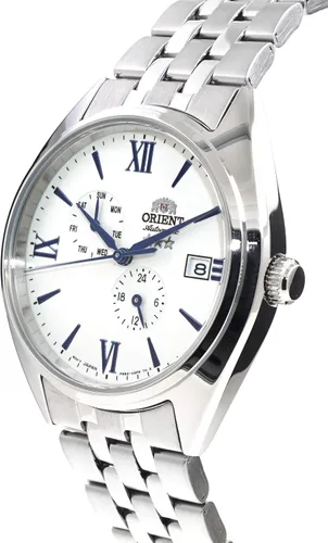 Vista 2 de Orient Tristar Mens clásico automático plata Dial reloj de acero RA-AK0506S