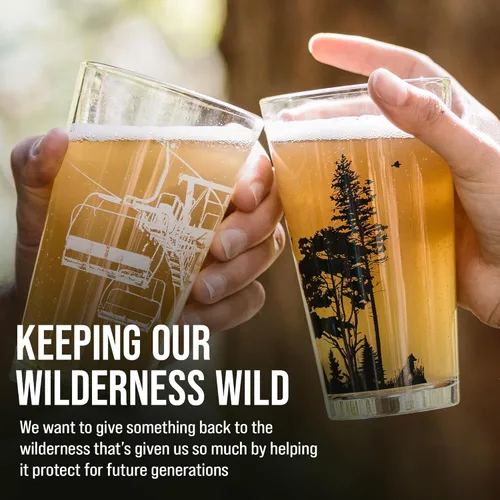 Vista 7 de Vasos de Pinta de Black Lantern – Vasos de Cerveza para Entusiastas de la Cerveza Artesanal - Juego de Dos Vasos de 16 oz. - Vasos de Cóctel