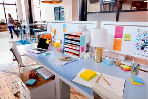 Vista 15 de Post-it Notas súper adhesivas, 3 x 3 pulgadas Colección Energy Boost Para organización 24 blocs, paquete de 8