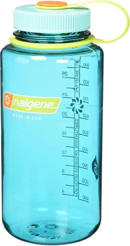 Vista 5 de Nalgene Botella de agua de boca ancha, azul, 32 onzas
