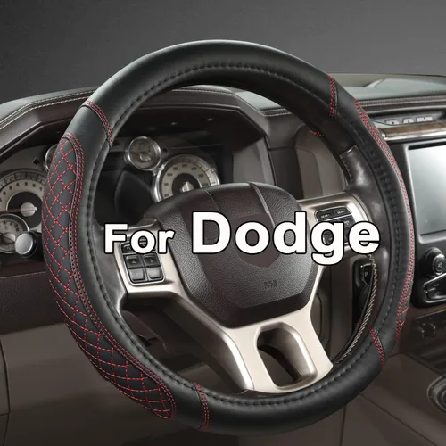 Vista 11 de West Llama Cubierta de volante para automóvil personalizada para Dodge 1989-2011 RAM 1500 2500 3500, Charger, Durango, Challenger