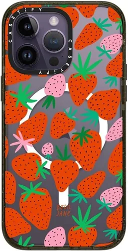 Vista 197 de CASETiFY Impact - Funda para iPhone 13 [Probada contra caídas de grado militar 4X / Protección contra caídas de 8.2 pies / Compatible con Magsafe]