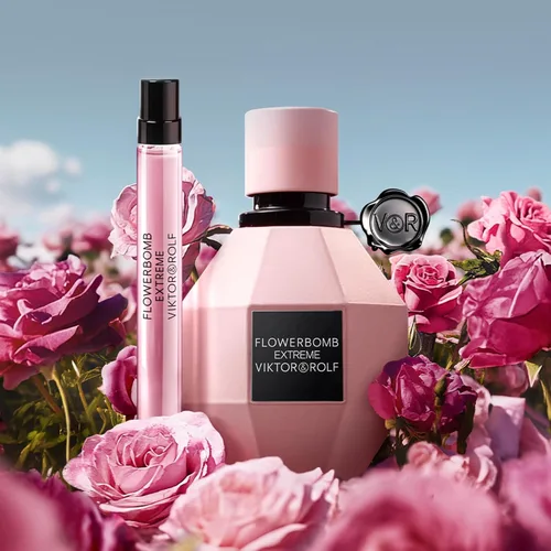 Vista 3 de Viktor&Rolf - Flowerbomb Extreme - Perfume Eau de Parfum Intenso para Mujer - Intenso y Floral - Con Frambuesa, Jazmín, Rosa, Flor de Naranjo